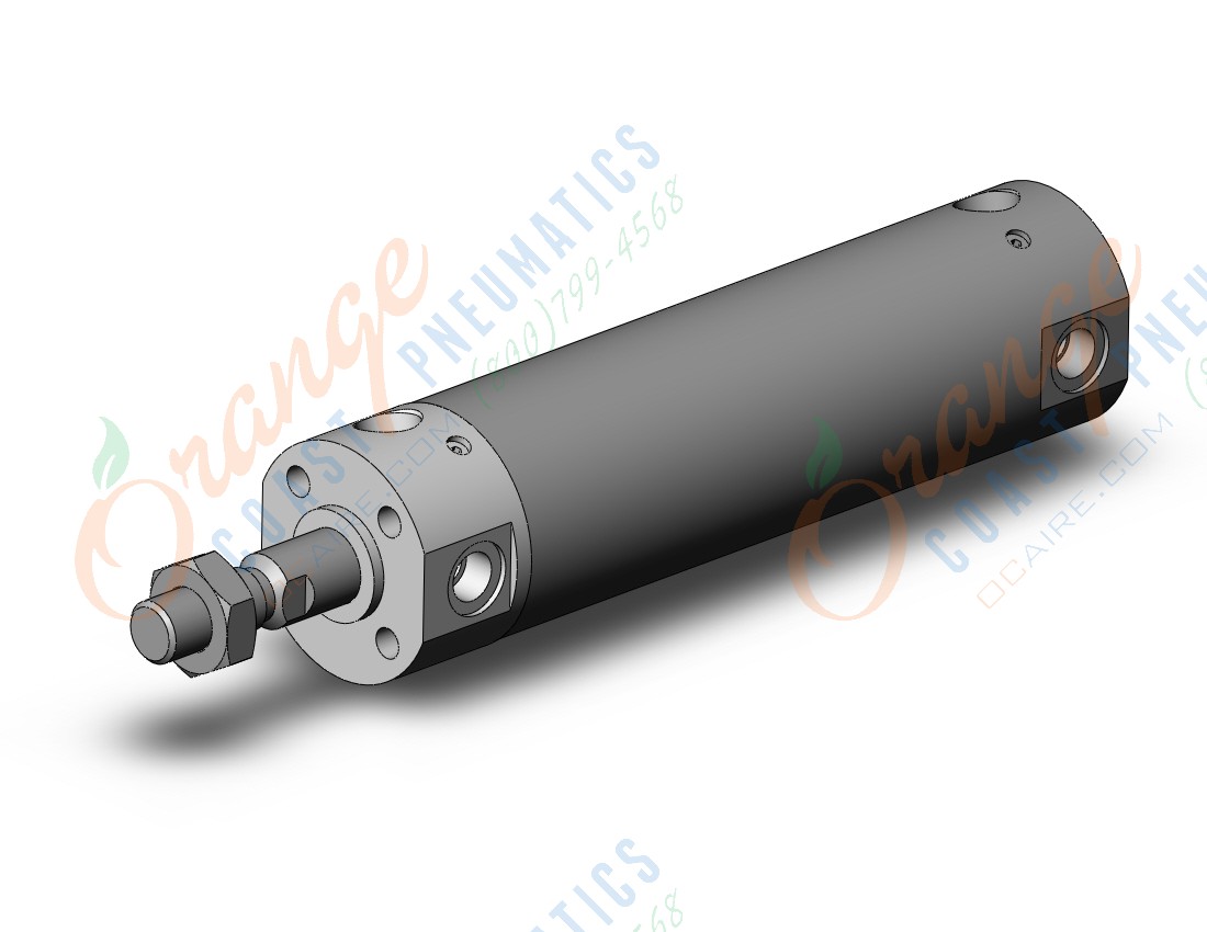 SMC CDG1BA32-75Z cyl, air, short stroke, CG/CG3 ROUND BODY CYLINDER