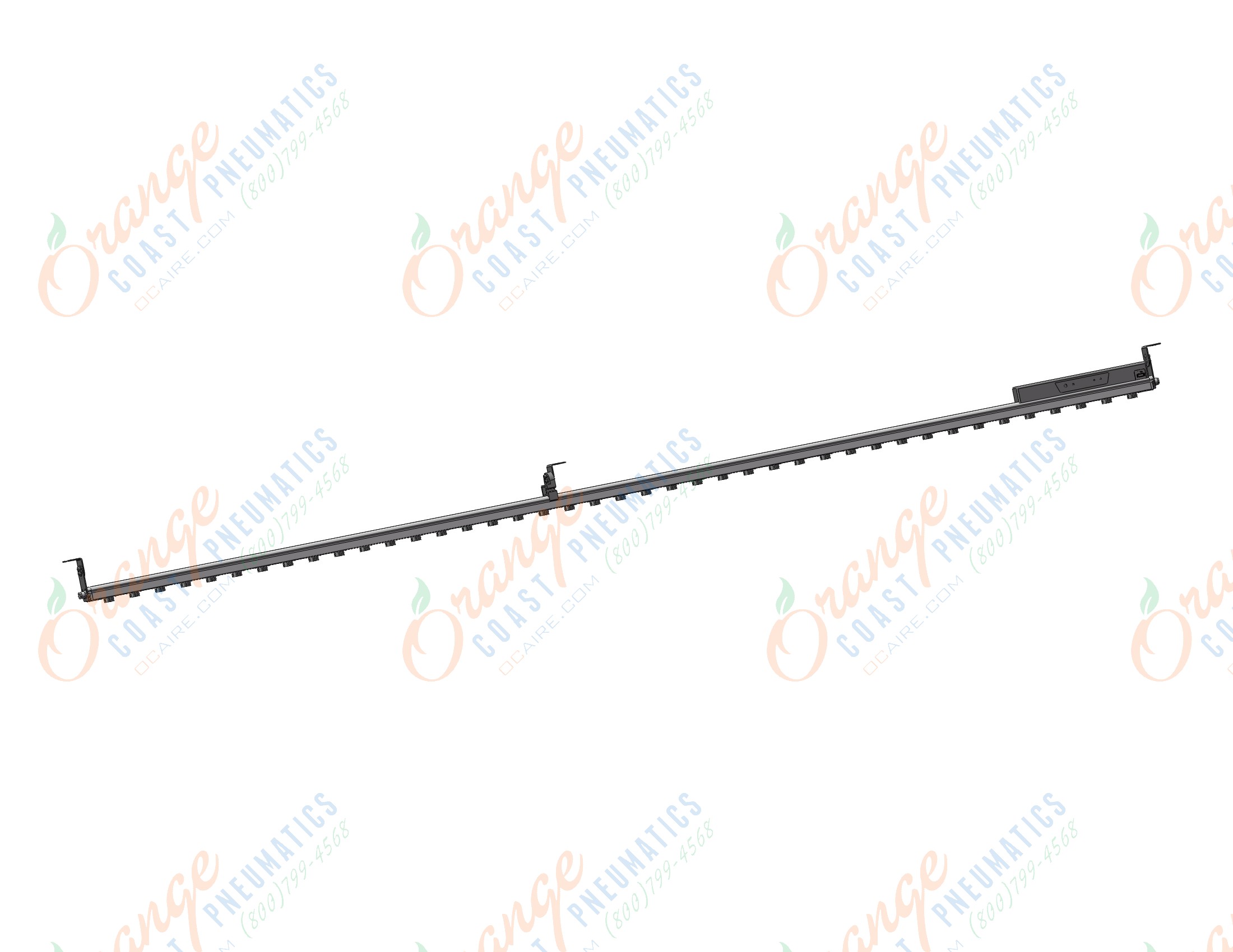 SMC IZS40-2500Z-08B bar type ionizer, npn type, IZS/IZF IONIZER