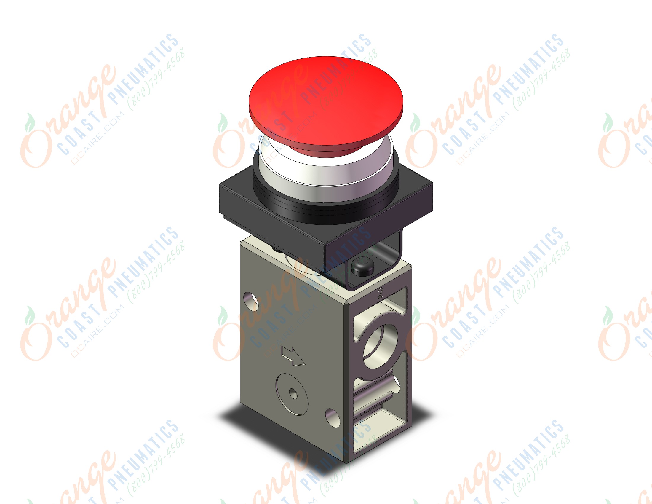 SMC VM230-02-30RA mech valve, VM (VFM/VZM) MECHANICAL VALVE