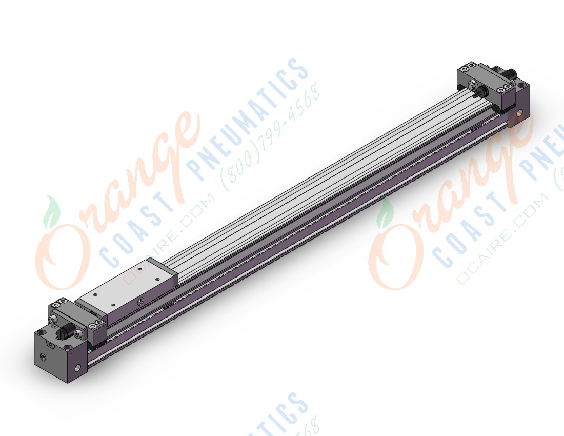 SMC MY1B40-700HZ-M9BWL cyl, rodless, h/precision, MY1B GUIDED CYLINDER