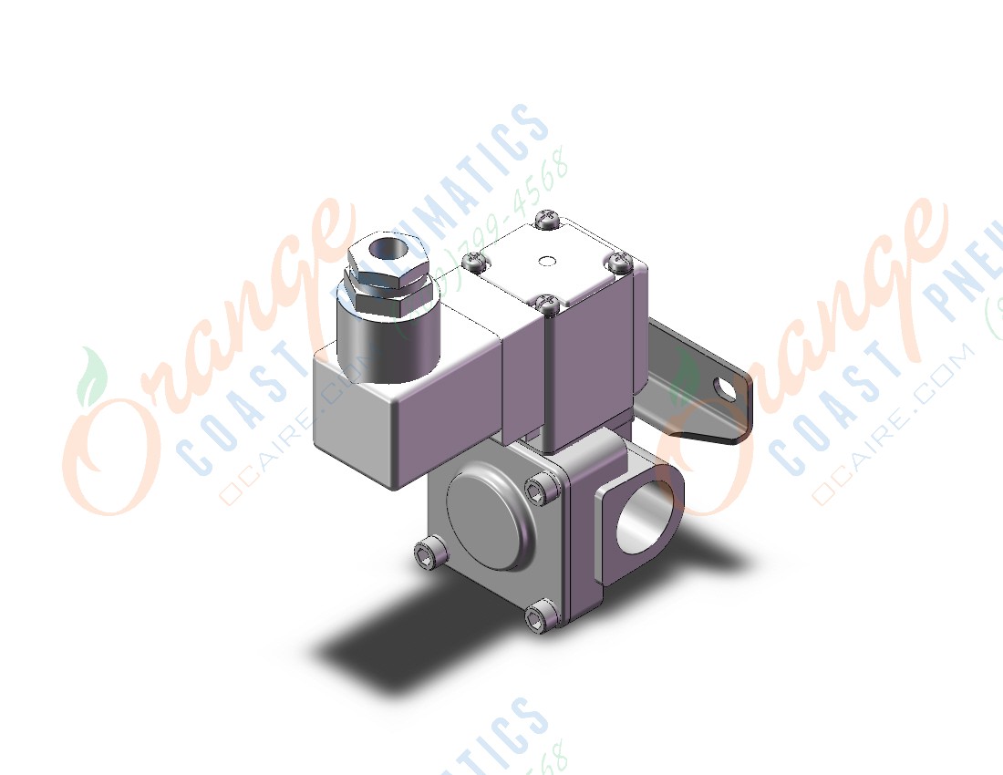 SMC VXD230CGAXB valve, media, VXD/VXZ 2-WAY MEDIA VALVE