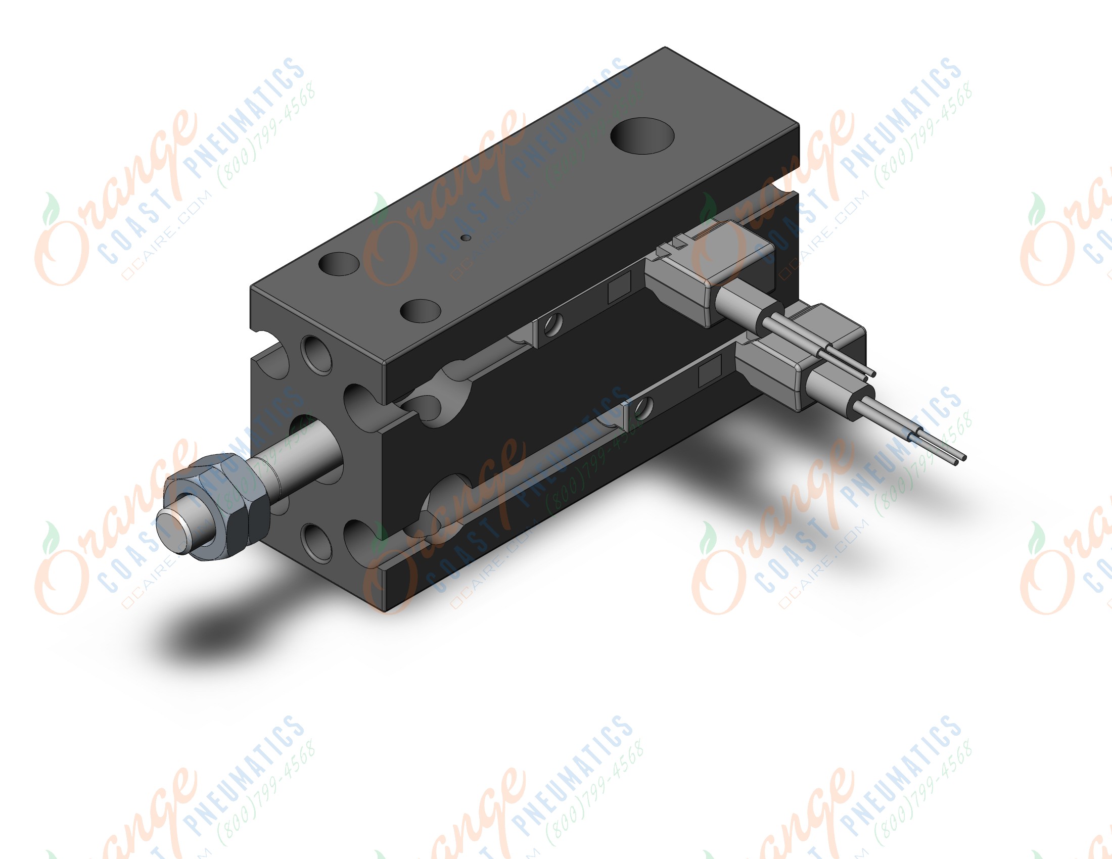 SMC CDU10-10S-M9BVL cylinder, CU COMPACT CYLINDER
