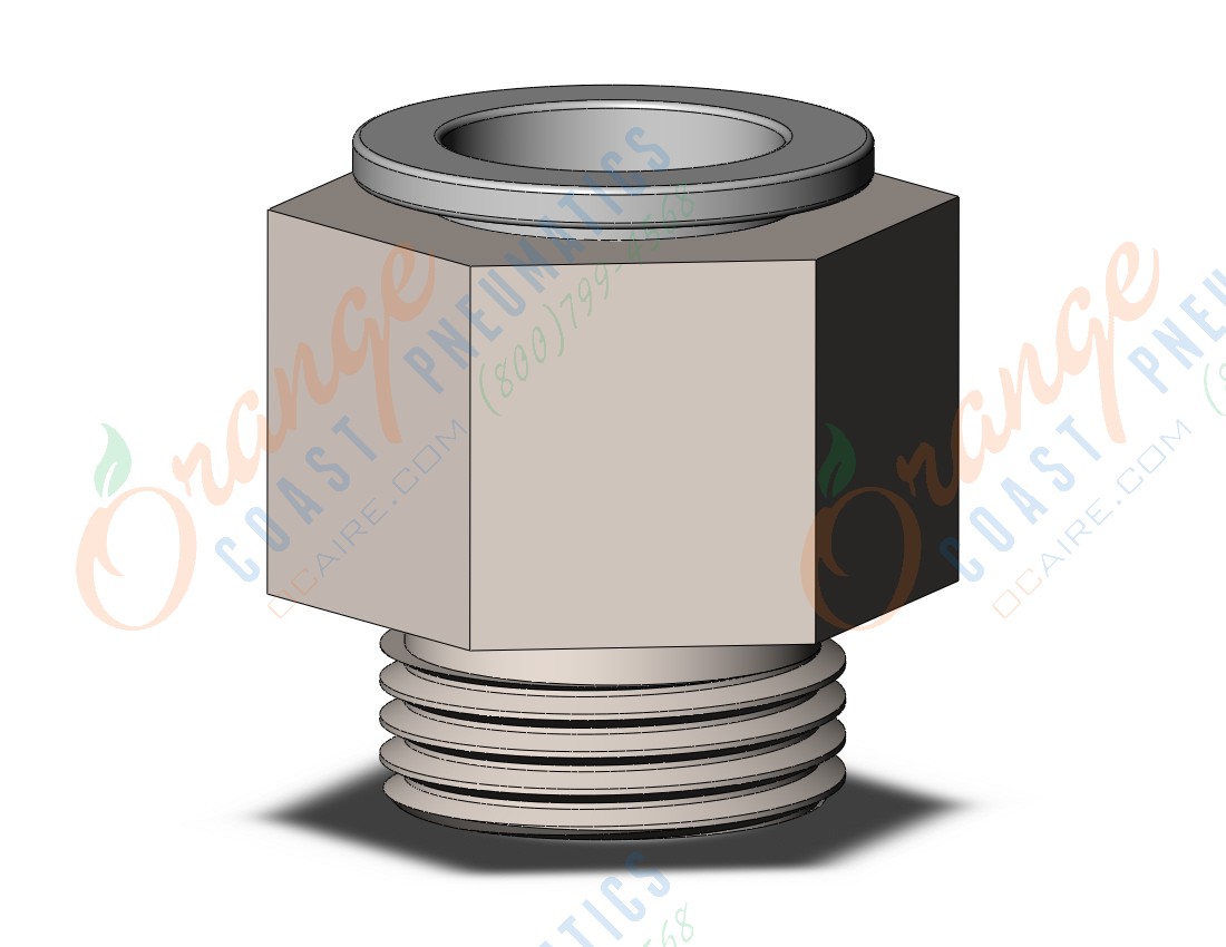 SMC KQ2H12-G03N fitting, male connector, KQ2 FITTING (sold in packages of 10; price is per piece)