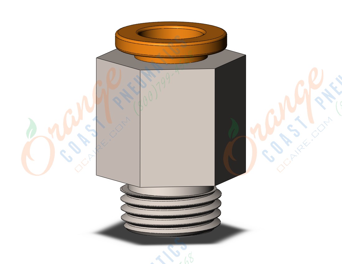 SMC KQ2H07-34NP fitting, male connector, KQ2 FITTING (sold in packages of 10; price is per piece)