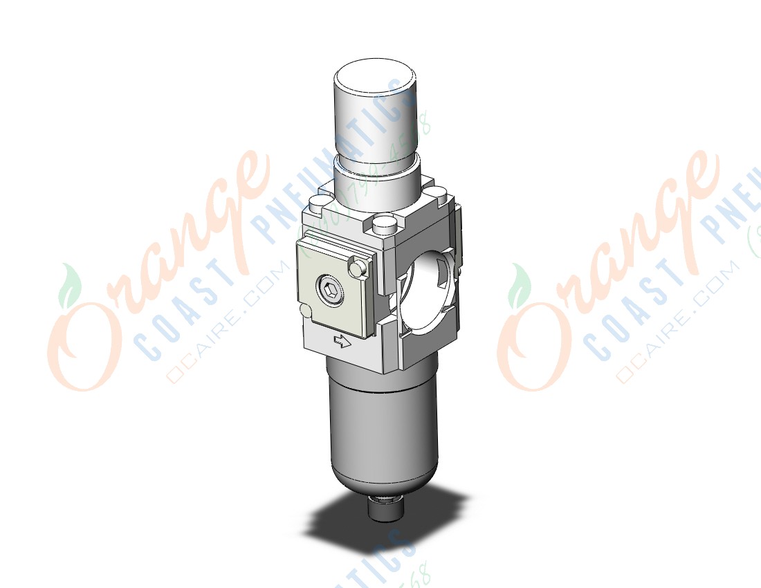 SMC AW20-F02-B filter regulator, modular, AW MASS PRO