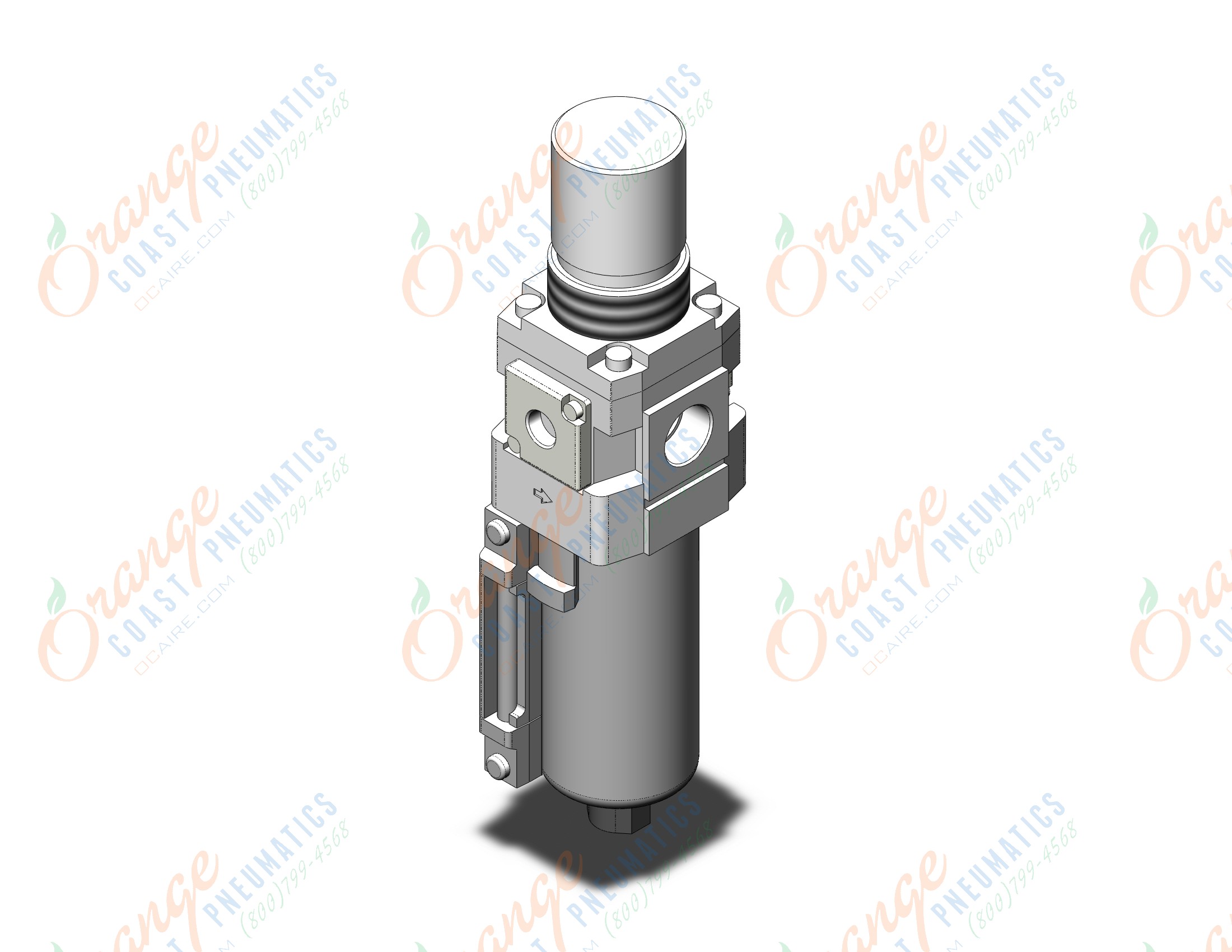 SMC AW30-N03-8Z-B filter regulator, modular, AW MASS PRO