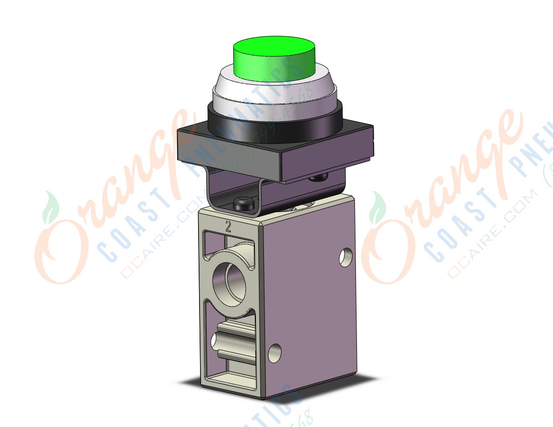 SMC VM220-02-32GA mech valve w/actuators, VM (VFM/VZM) MECHANICAL VALVE