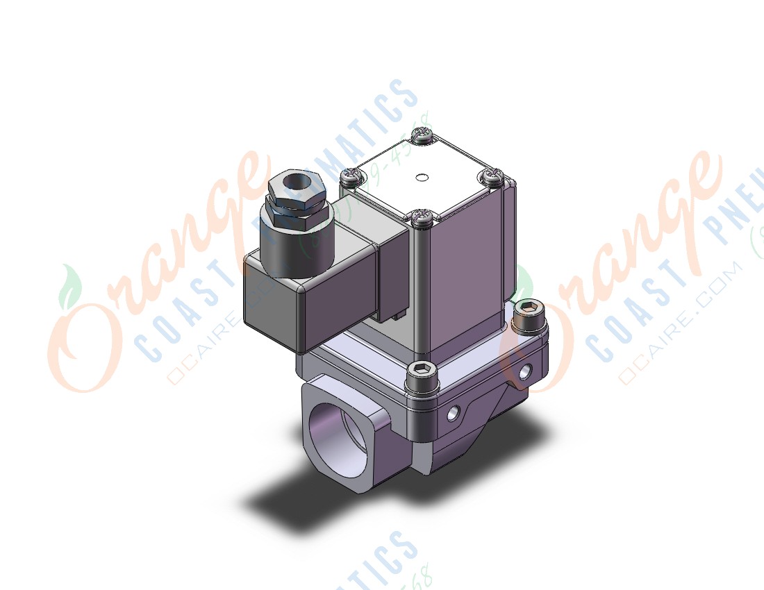 SMC VXZ252JJB valve, VXD/VXZ 2-WAY MEDIA VALVE