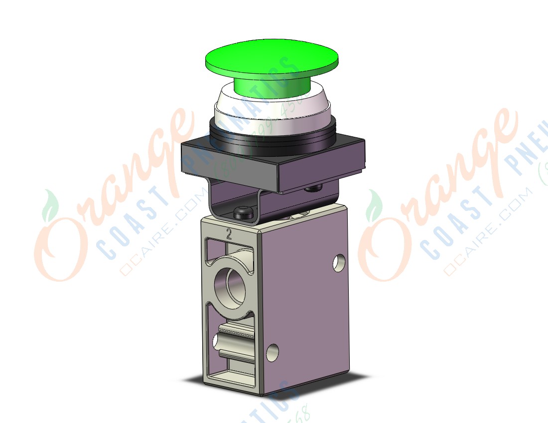 SMC VM220-02-30GA mech valve w/actuators, VM (VFM/VZM) MECHANICAL VALVE