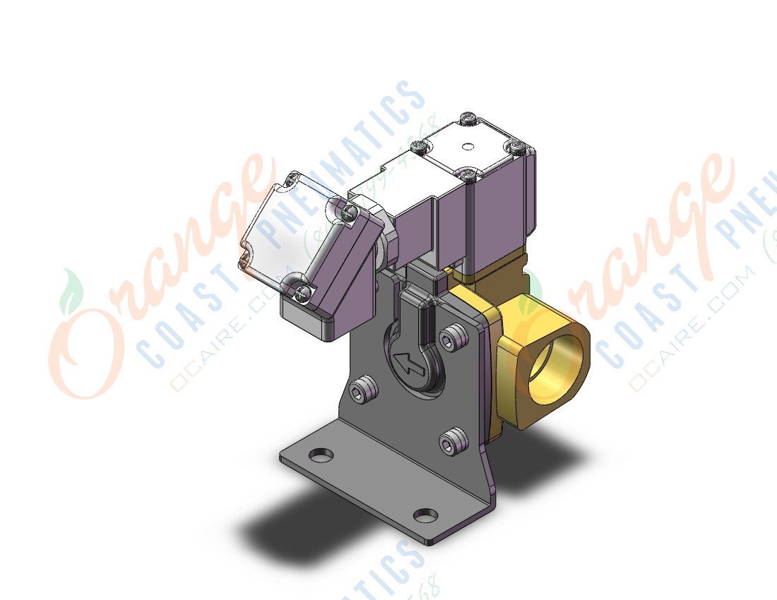 SMC VXD250LZ2KBXB valve, media, VXD/VXZ 2-WAY MEDIA VALVE