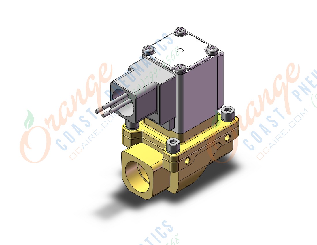 SMC VXZ242FZ1YB valve, VXD/VXZ 2-WAY MEDIA VALVE