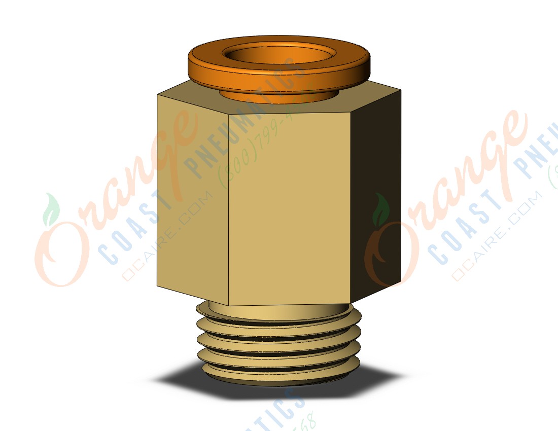 SMC KQ2H07-34AP fitting, male connector, KQ2 FITTING (sold in packages of 10; price is per piece)