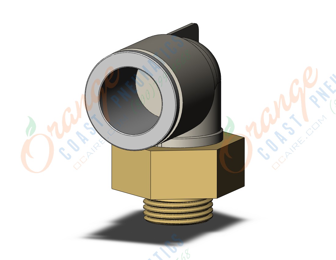 SMC KQ2L16-G03A fitting, male elbow, KQ2 FITTING (sold in packages of 10; price is per piece)
