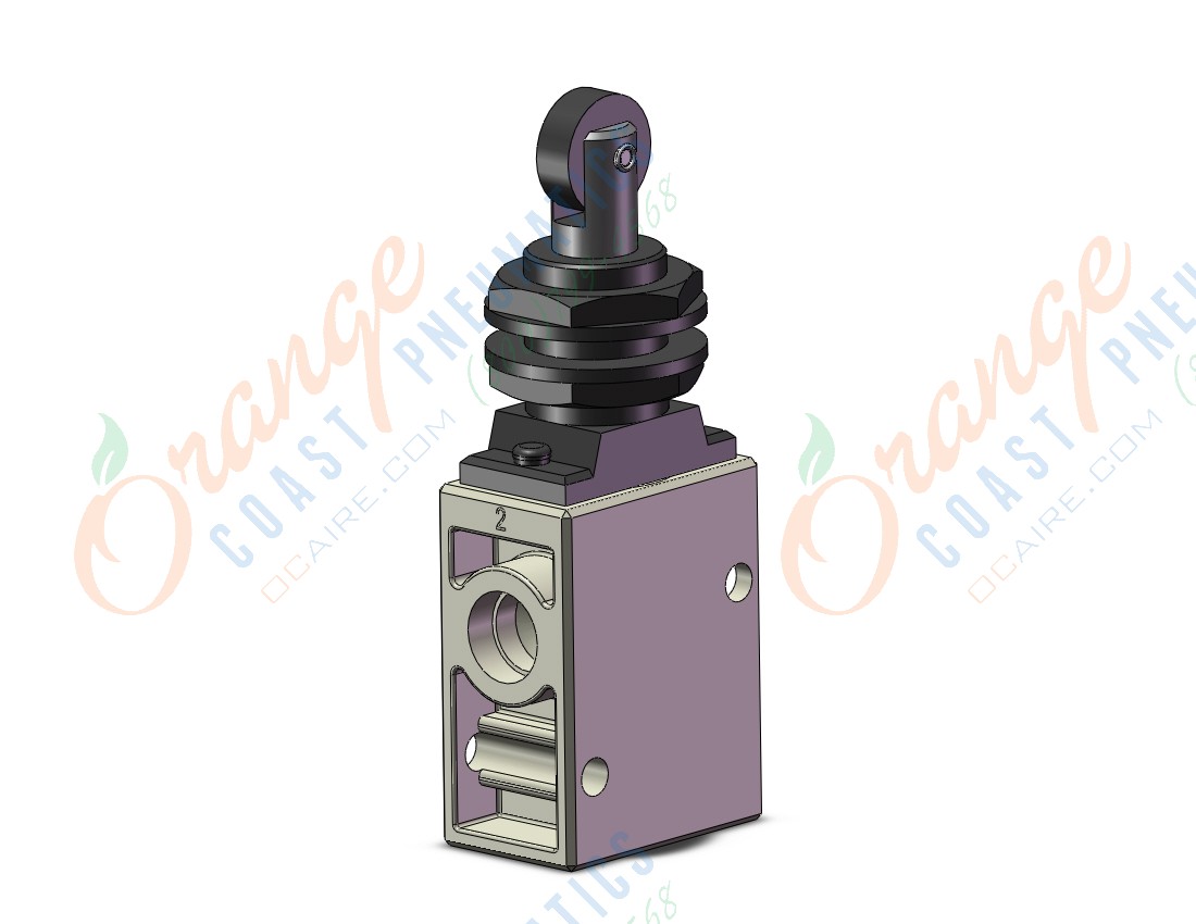 SMC VM220-F02-06SA mech valve w/actuators, VM (VFM/VZM) MECHANICAL VALVE