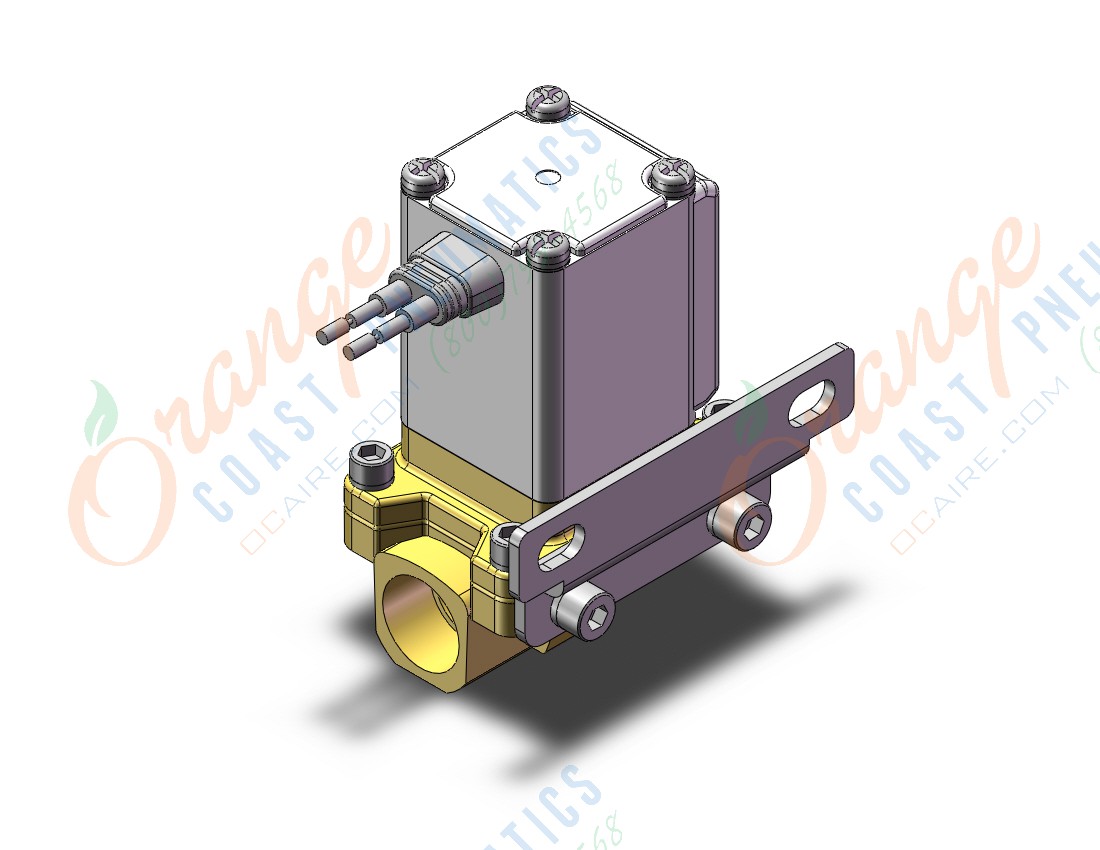 SMC VXZ232BABXB valve, water, VXD/VXZ 2-WAY MEDIA VALVE