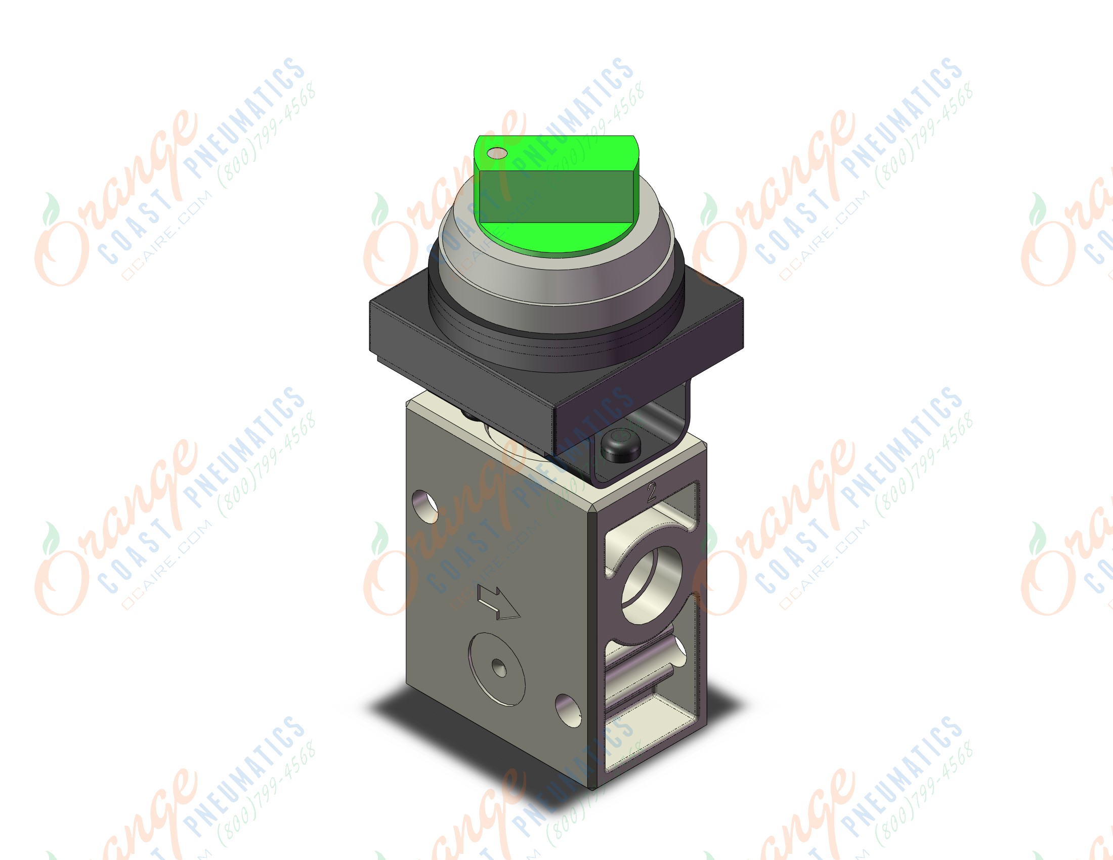SMC VM230-02-34GA valve, mechl, VM (VFM/VZM) MECHANICAL VALVE