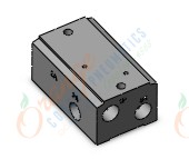 SMC VV3P3-41-021-02F manifold block, VP3/5/7 SOL VALVE 3-PORT***