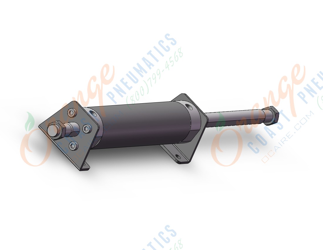 SMC CDG1KWLN40-150Z cylinder, CG/CG3 ROUND BODY CYLINDER