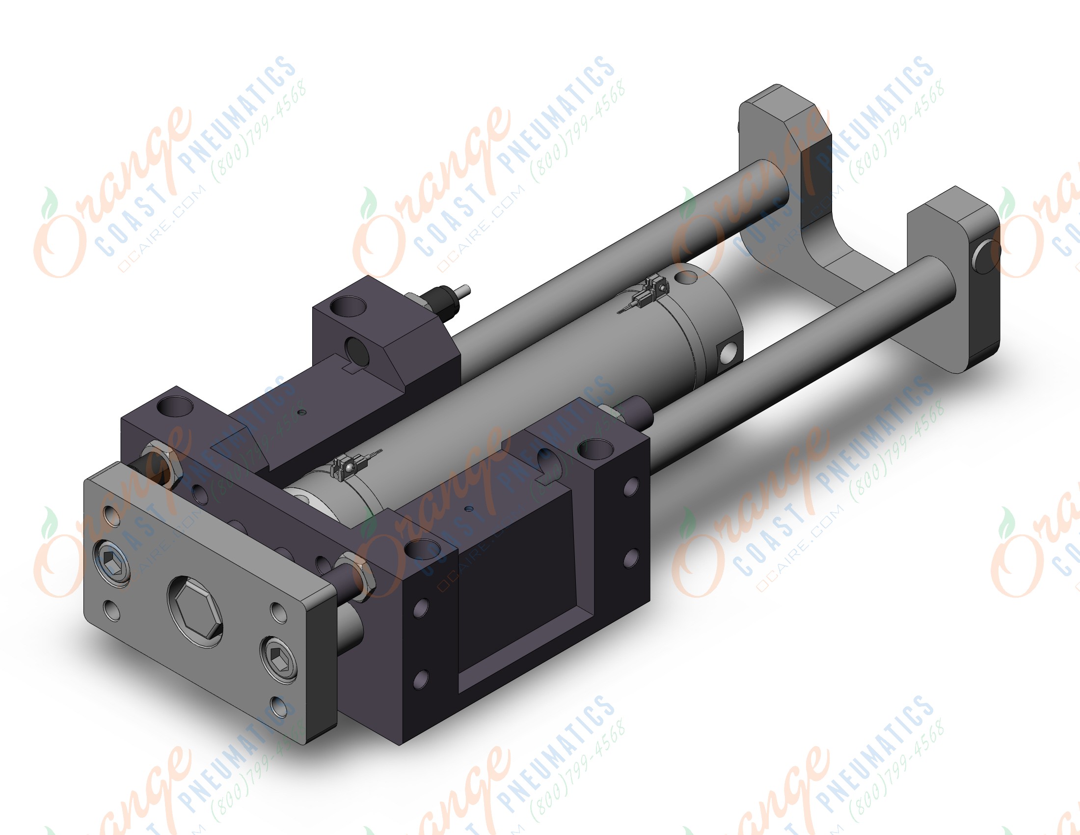 SMC MGGMB63-250-M9NSAPC cylinder, MGG GUIDED CYLINDER