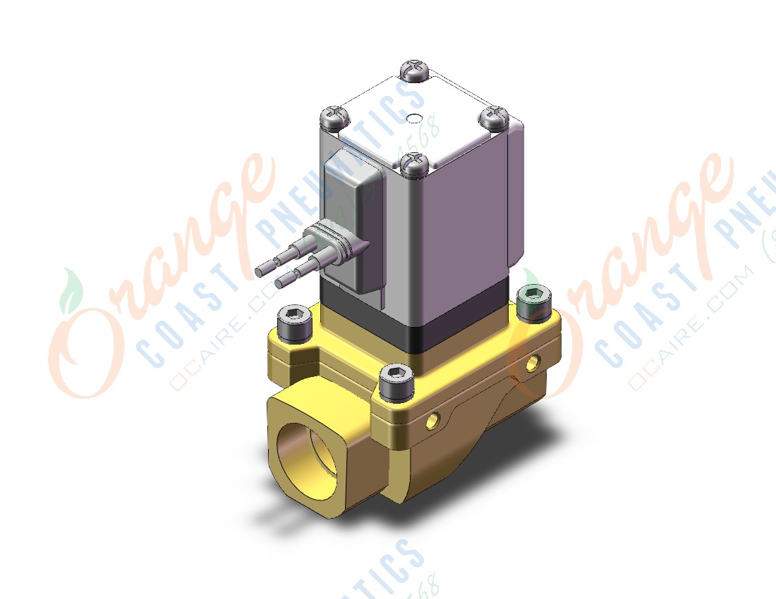 SMC VXZ2B3FFB valve,high temp, VXD/VXZ 2-WAY MEDIA VALVE