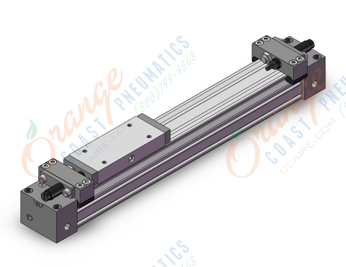 SMC MY1B32TN-200LZ cyl, rodless, h/precision, MY1B GUIDED CYLINDER