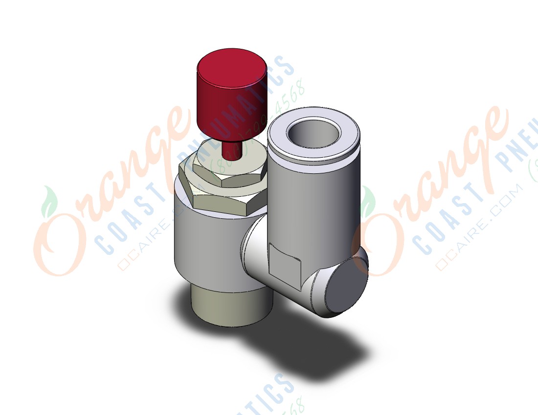 SMC AS3311FE-03-10SK flow control w/fitting, AMH MICRO MIST SEPARATOR