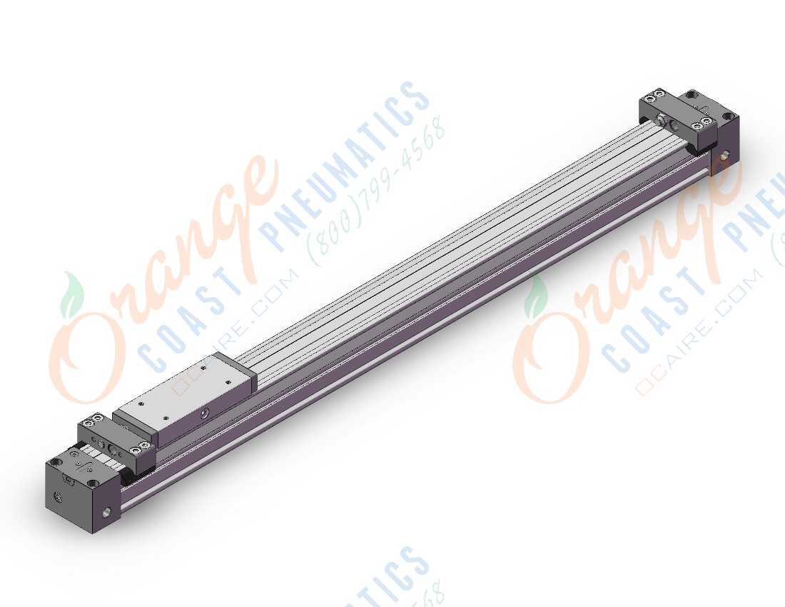 SMC MY1B40TN-700A6AZ cyl, rodless, h/precision, MY1B GUIDED CYLINDER