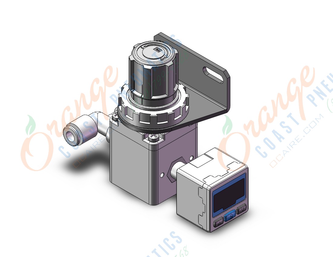 SMC IRV10A-LC06BZP vacuum regulator, IRV VACUUM REGULATOR