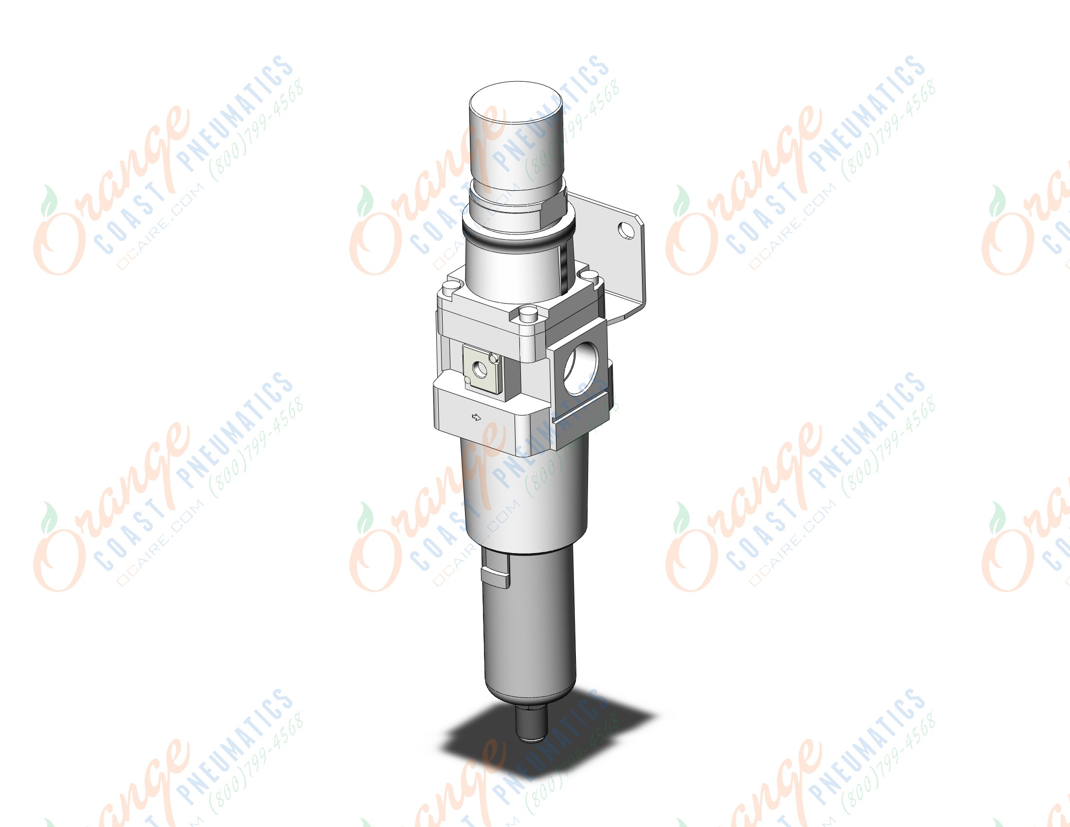 SMC AW60-N10BC-2Z-B filter regulator, AW MASS PRO