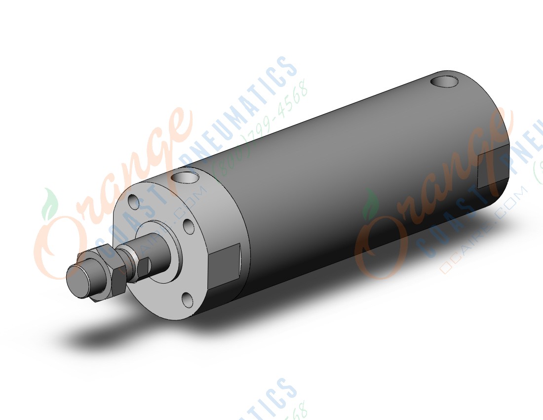 SMC CG1BN80-150Z cyl, air, dbl acting, CG/CG3 ROUND BODY CYLINDER