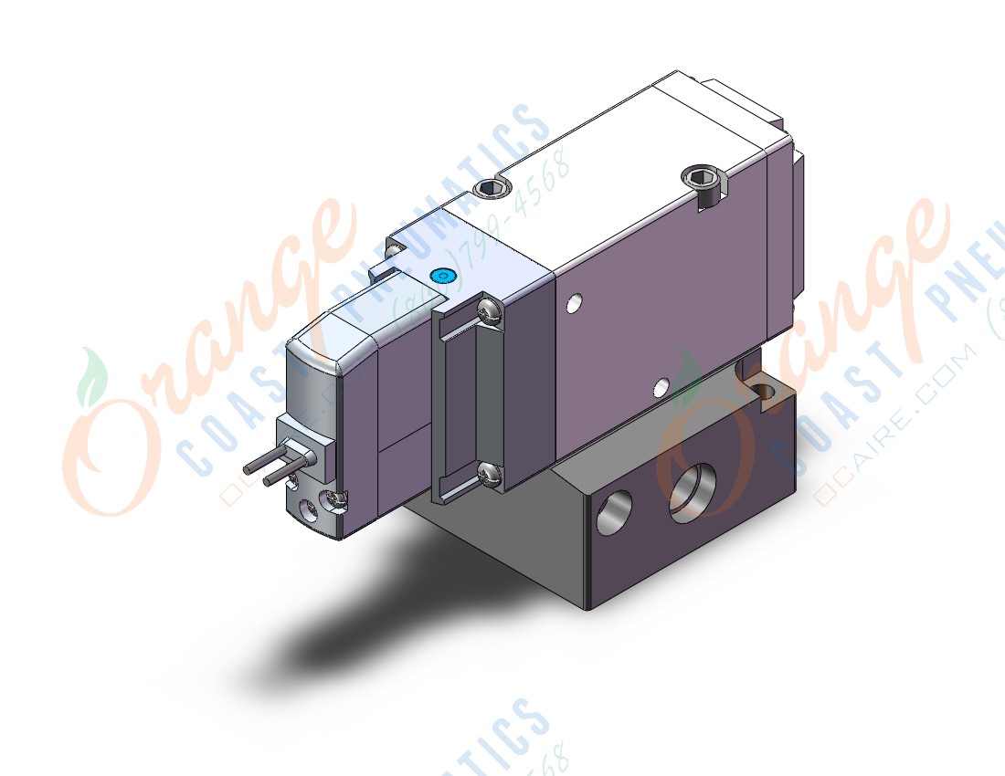 SMC VP544Y-5H1-02A valve, sol, VP3/5/7 SOL VALVE 3-PORT