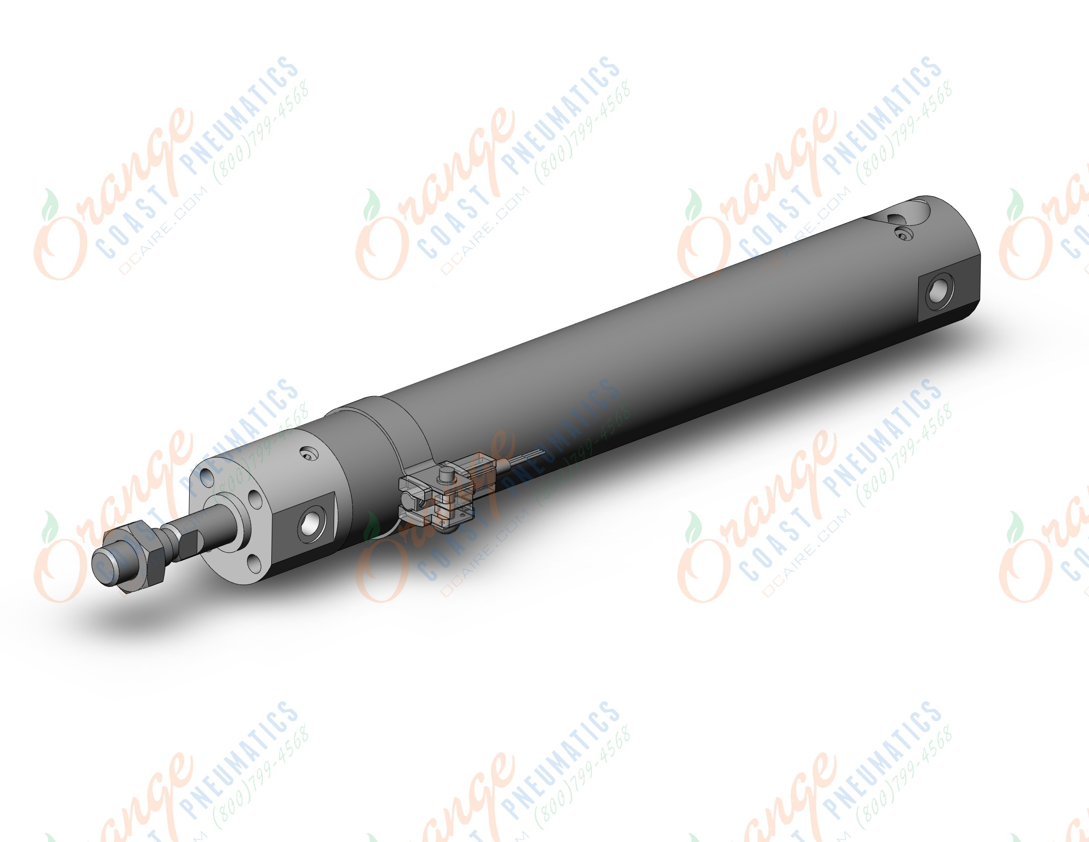 SMC CDG1BA20-125Z-M9PSAPCS cyl, air, dbl act, auto-sw, CG/CG3 ROUND BODY CYLINDER