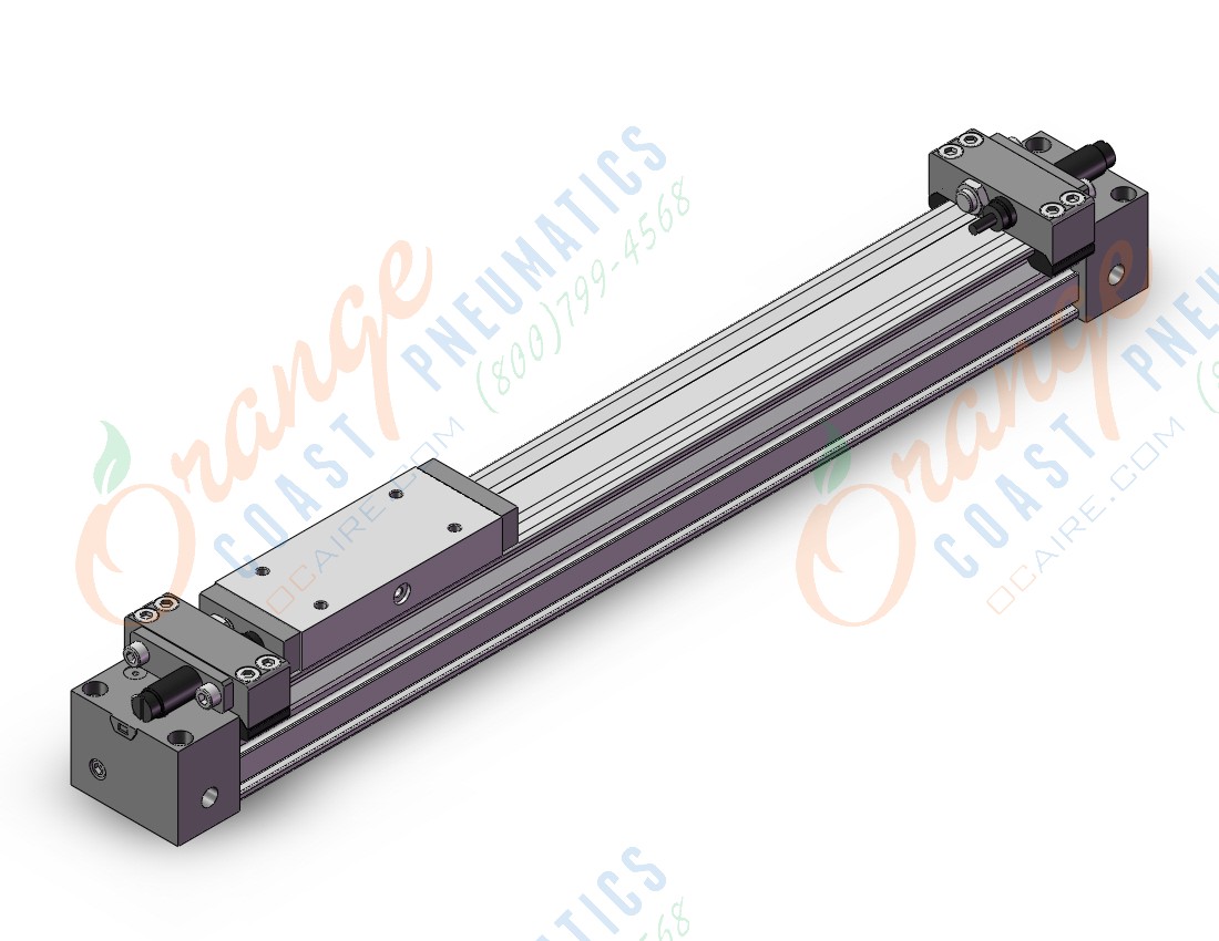 SMC MY1B32-300LZ cyl, rodless, h/precision, MY1B GUIDED CYLINDER