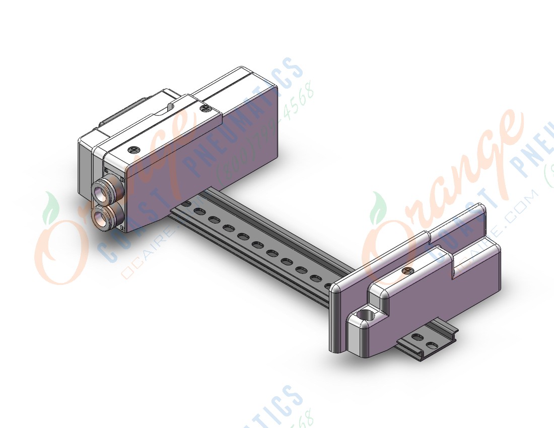 SMC SS5Q23-10FD2-D mfld, plug-in, sq2000, SS5Q2 MANIFOLD SQ2000