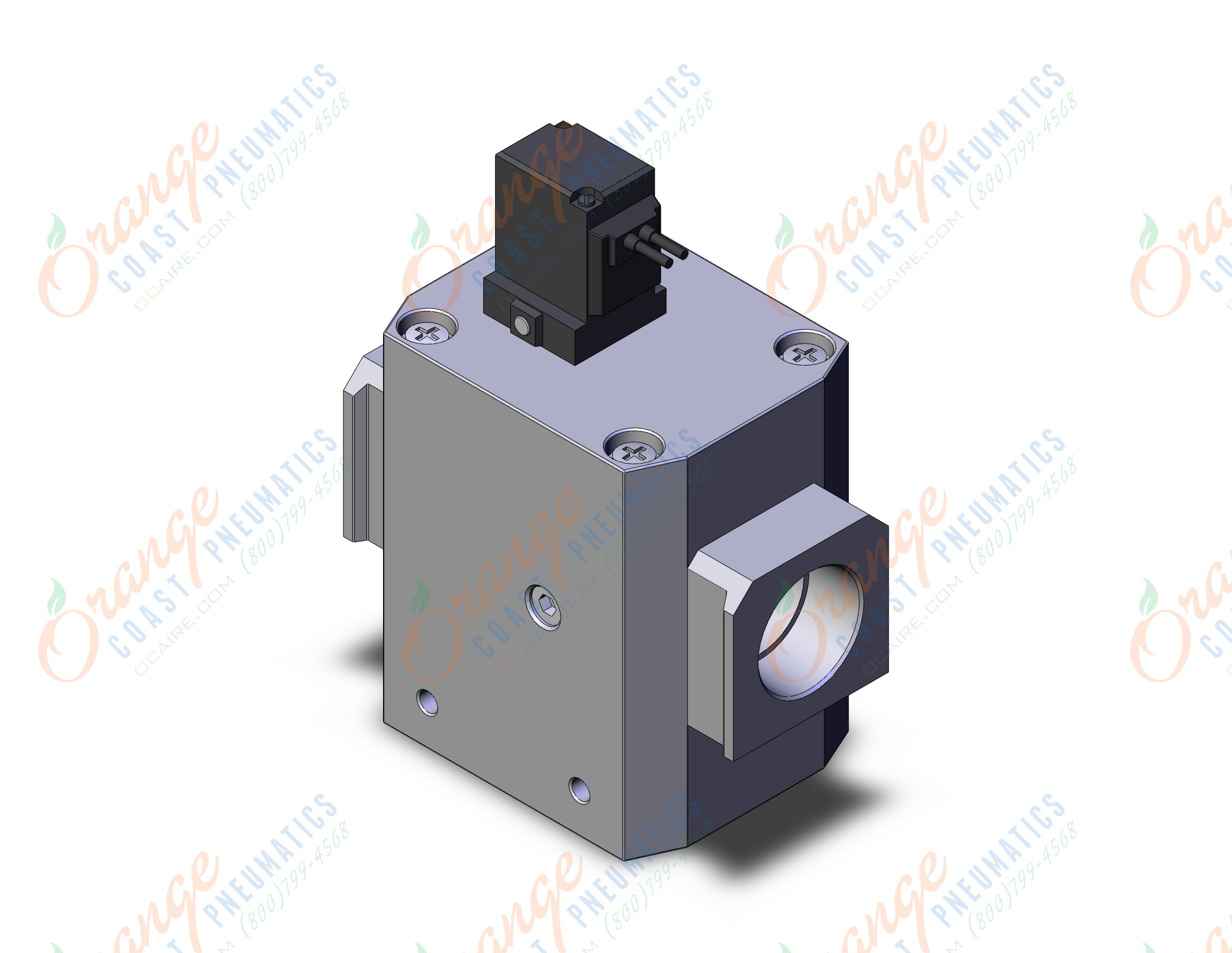 SMC AV5000-N06-5DO valve, soft start 3/4, AV SOFT START UPBODY PORT