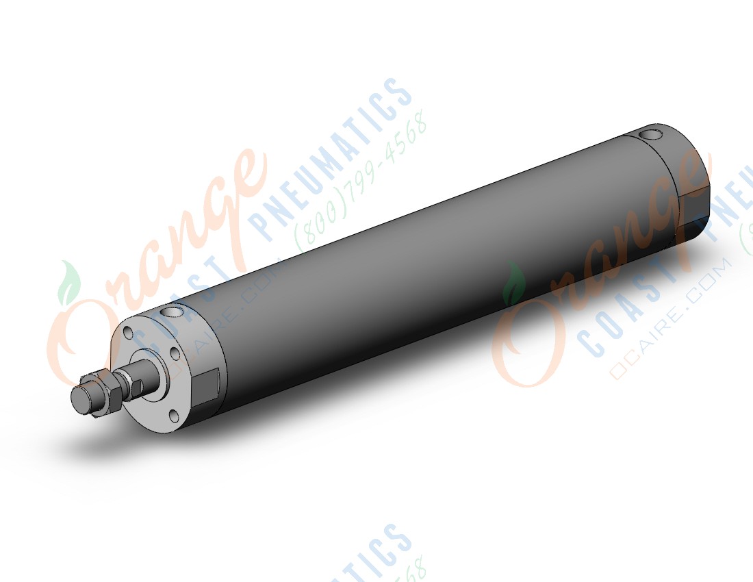 SMC CDG1BN80-400Z air cylinder, double acting, CG/CG3 ROUND BODY CYLINDER