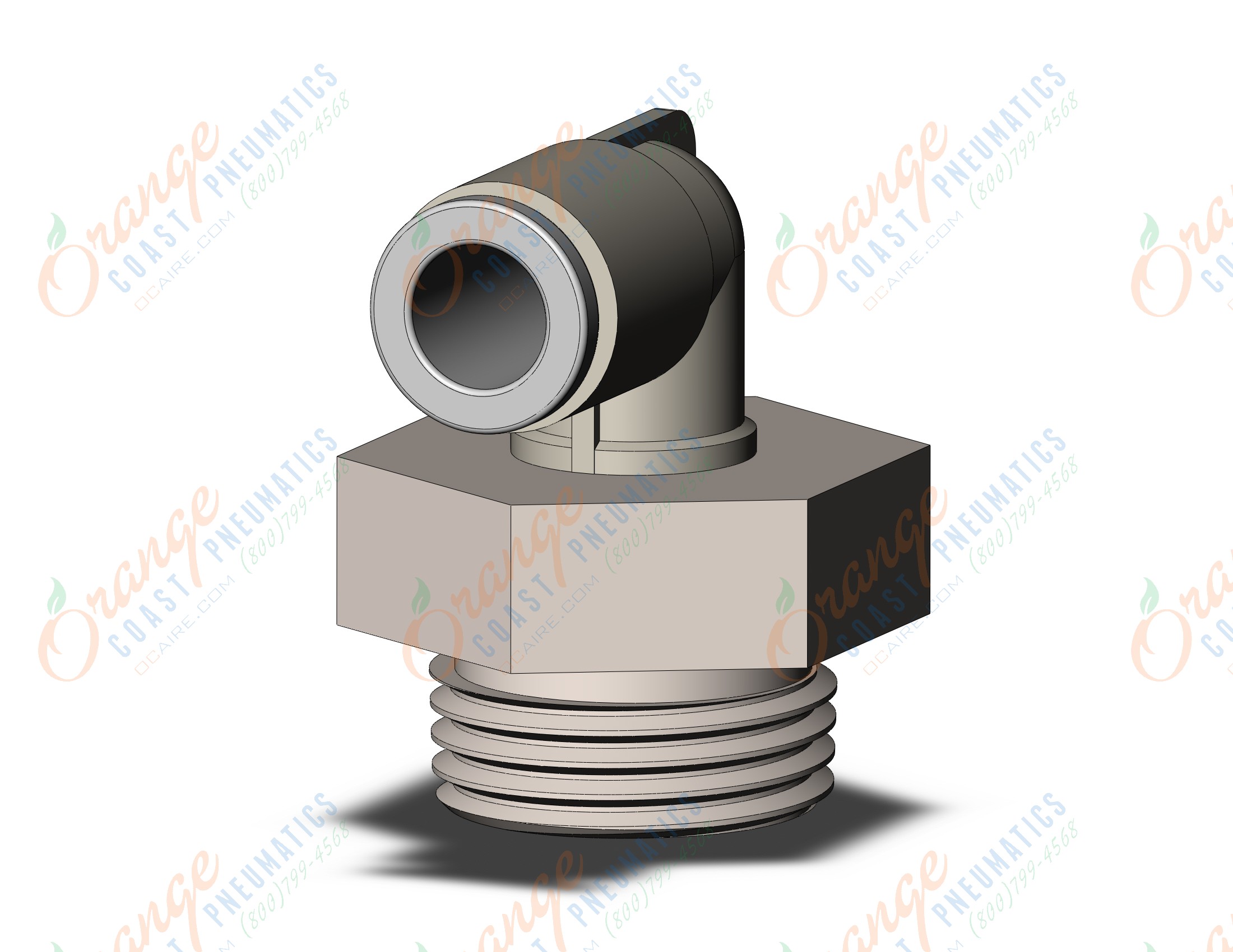 SMC KQ2L06-03NP fitting, male elbow, KQ2 FITTING (sold in packages of 10; price is per piece)