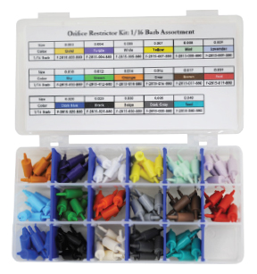 1/16 Barb Assortment Orifice Restrictor Kit