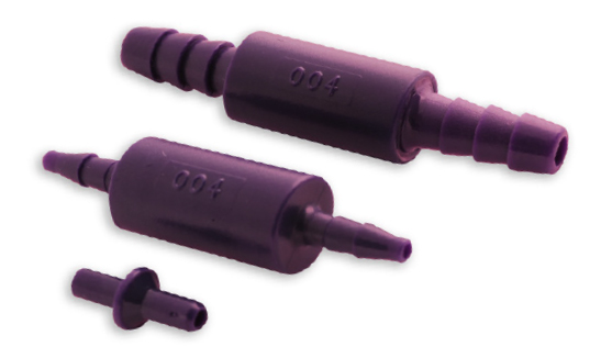 F-2815-004-B80 - 0.004" 1/16 Orifice Restrictor - Purple
