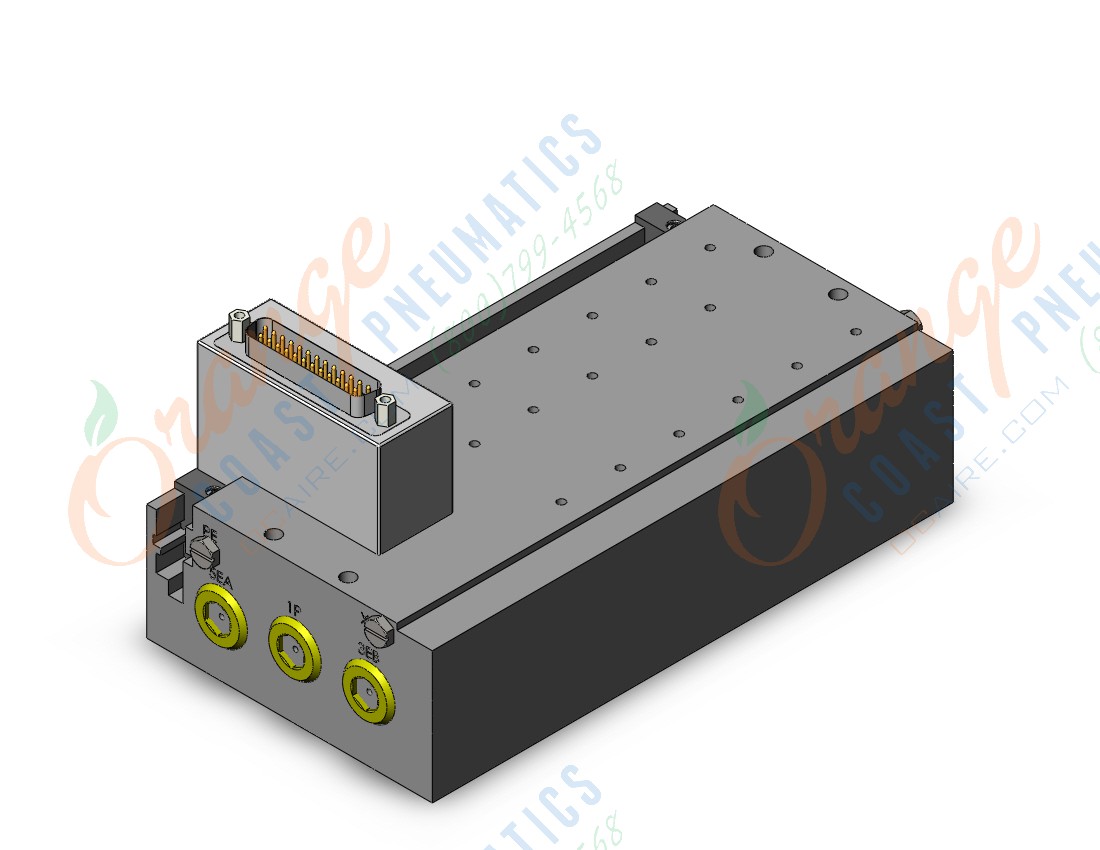 SMC SS5Y7-52F1-06U-00N manifold, NEW SY5000 MFLD