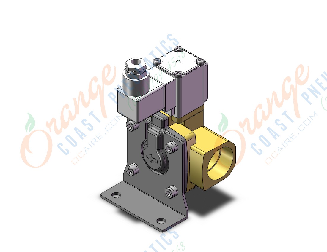 SMC VXD262NGBXB valve, media, VXD/VXZ 2-WAY MEDIA VALVE