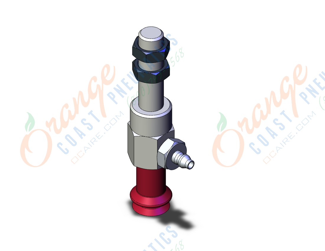 SMC ZPY08BGN-U4-A6 vac pad (bellows) w/o buffer, ZP VACUUM PAD***