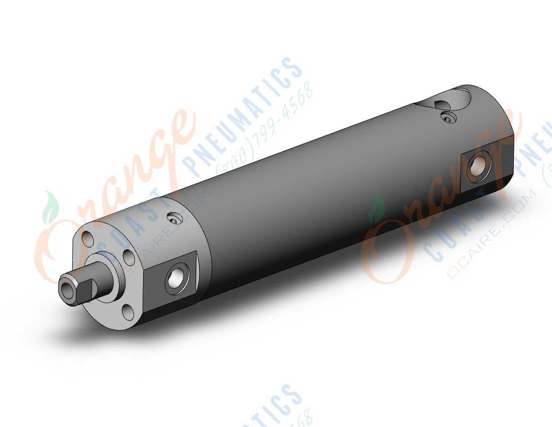 SMC CDG1BA20-50FZ cyl, air, d/act, CG/CG3 ROUND BODY CYLINDER