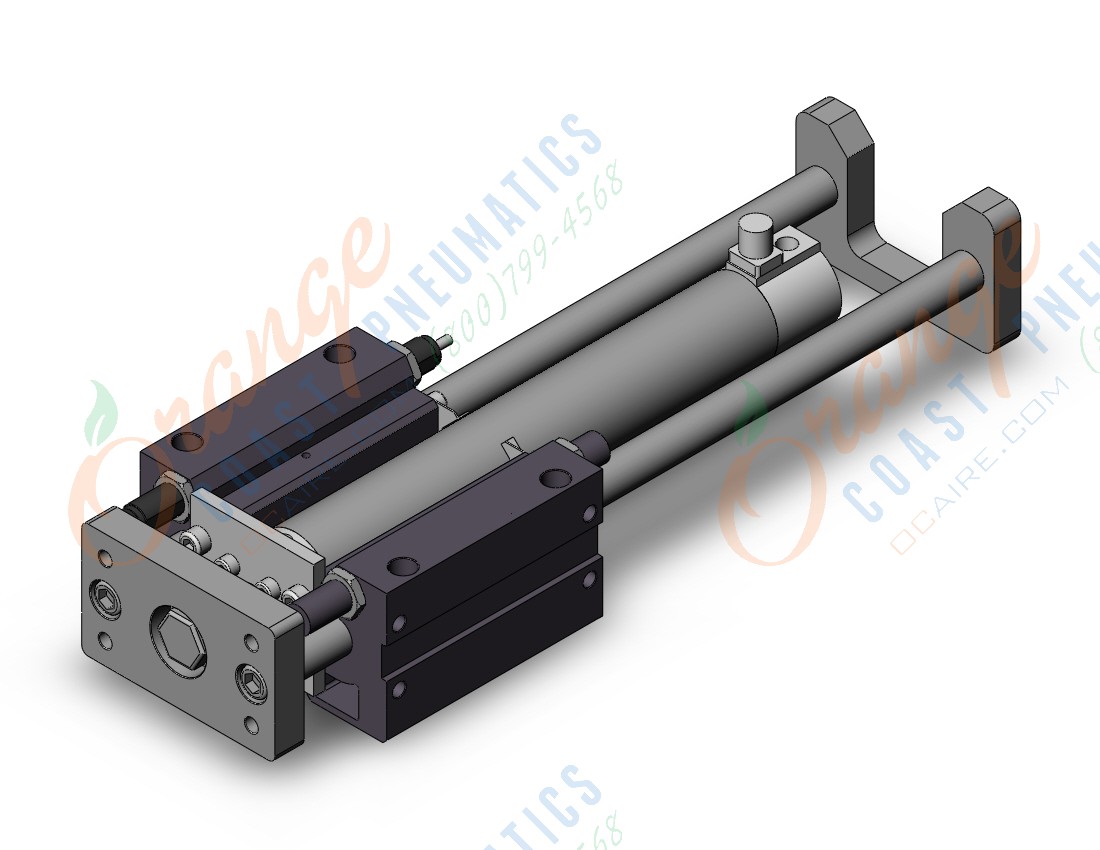 SMC MGGLB50-300-HL mgg_base cylinder, MGG GUIDED CYLINDER