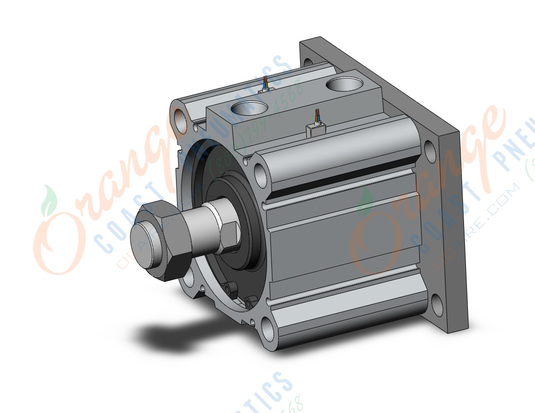 SMC CDQ2G80-25DCMZ-M9BAVL cylinder, CQ2-Z COMPACT CYLINDER