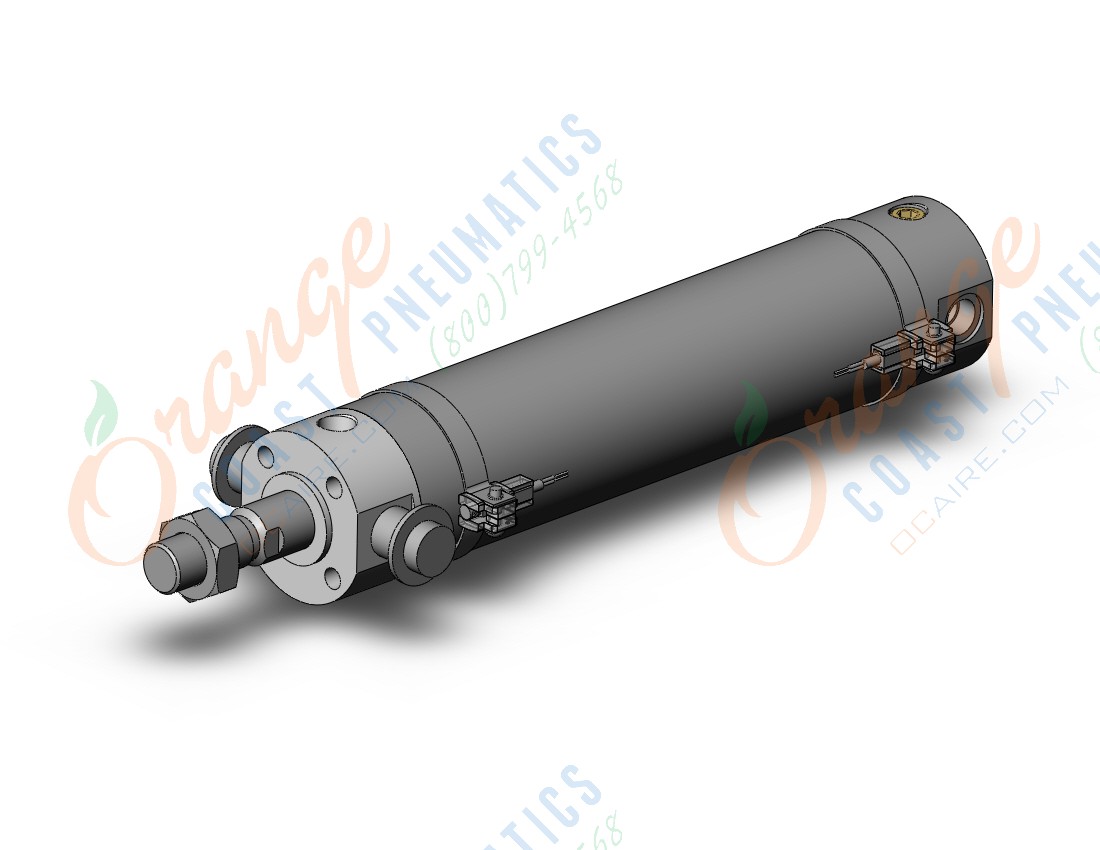 SMC CDG1UN40-150Z-A93L-XC20 cyl, air, dbl act, CG/CG3 ROUND BODY CYLINDER