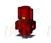 SMC VHS20-02B-S-X1 single action relief valve, VHS HAND VALVE