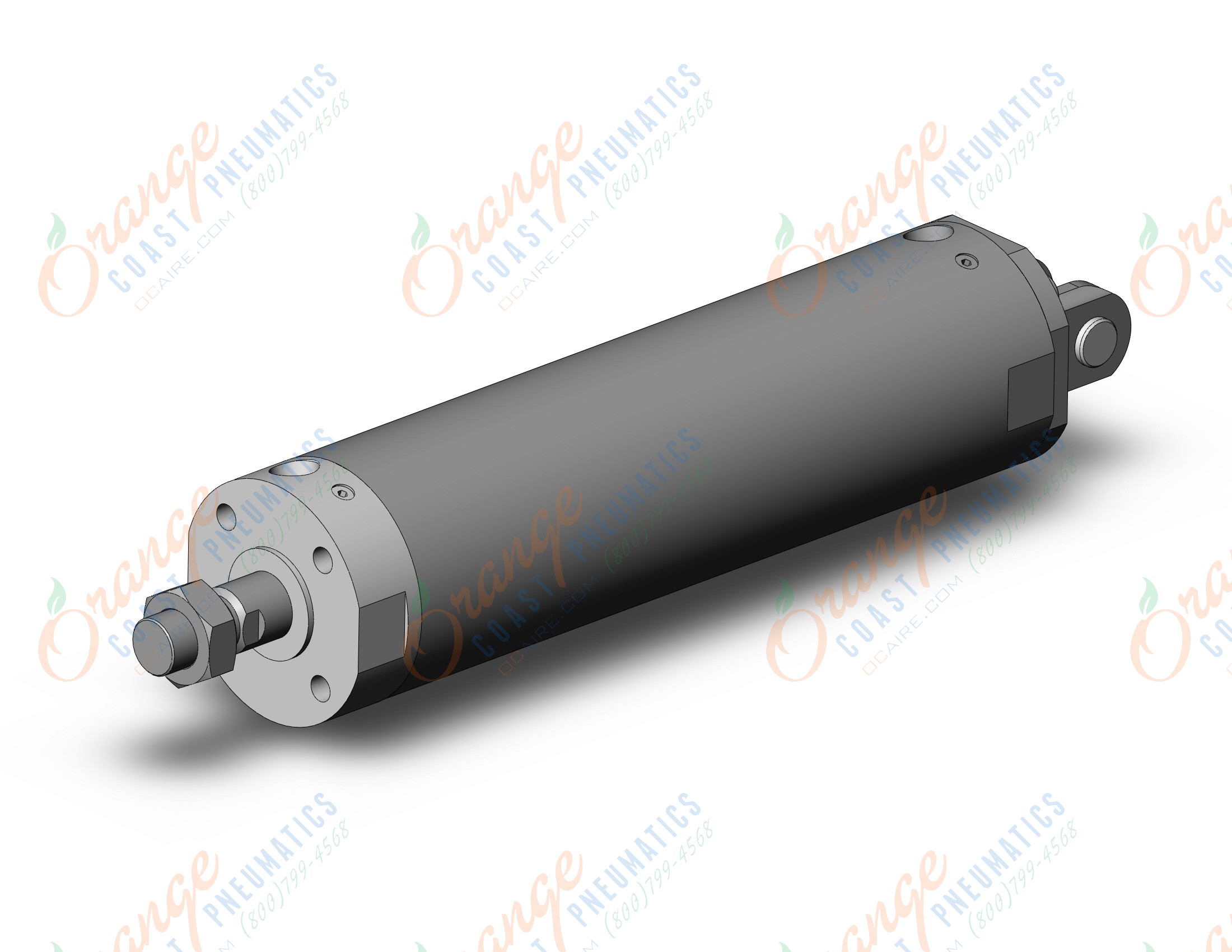 SMC CDG1DA100-300Z cyl, air, dbl act, CG/CG3 ROUND BODY CYLINDER