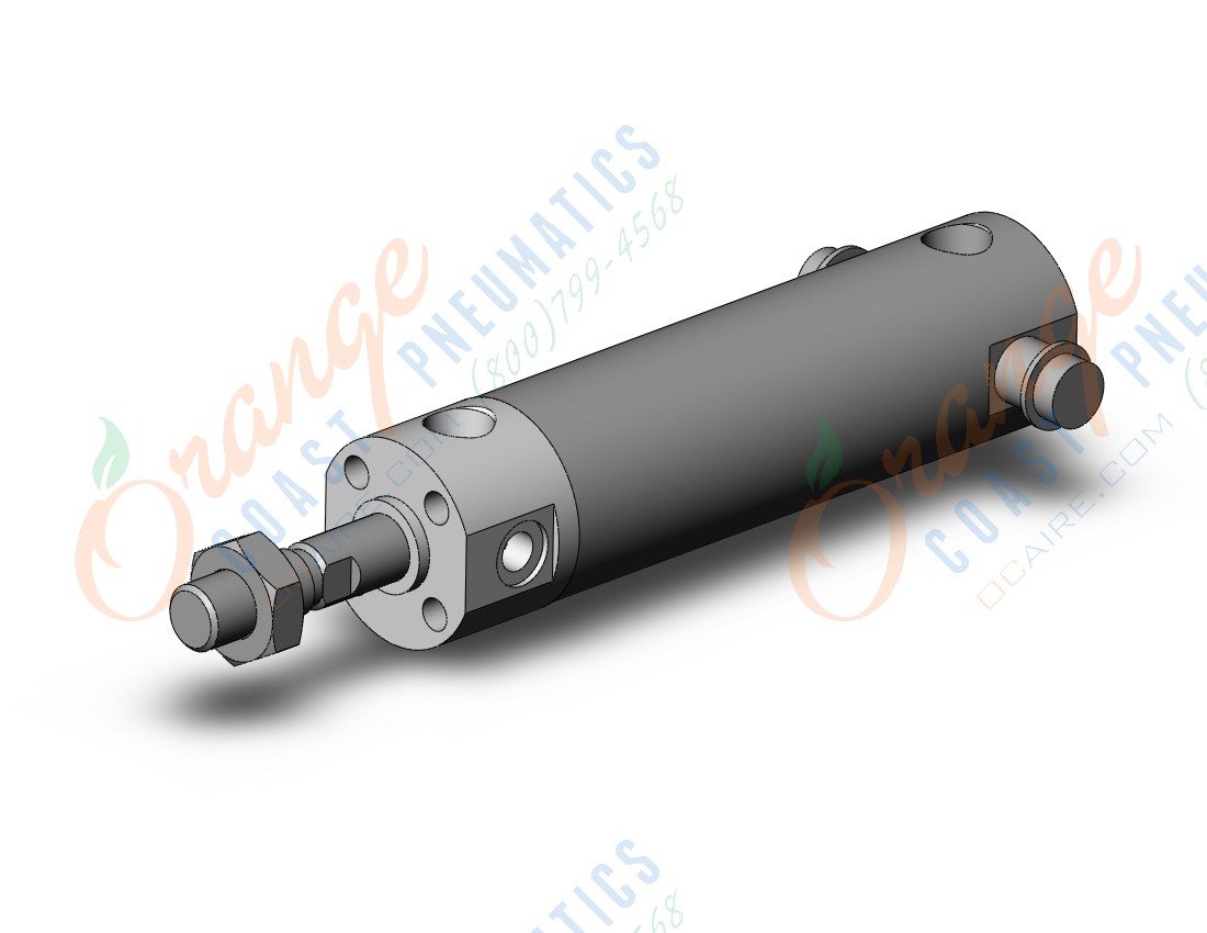 SMC CDG1TN25-50Z cyl, air, dbl acting, CG/CG3 ROUND BODY CYLINDER