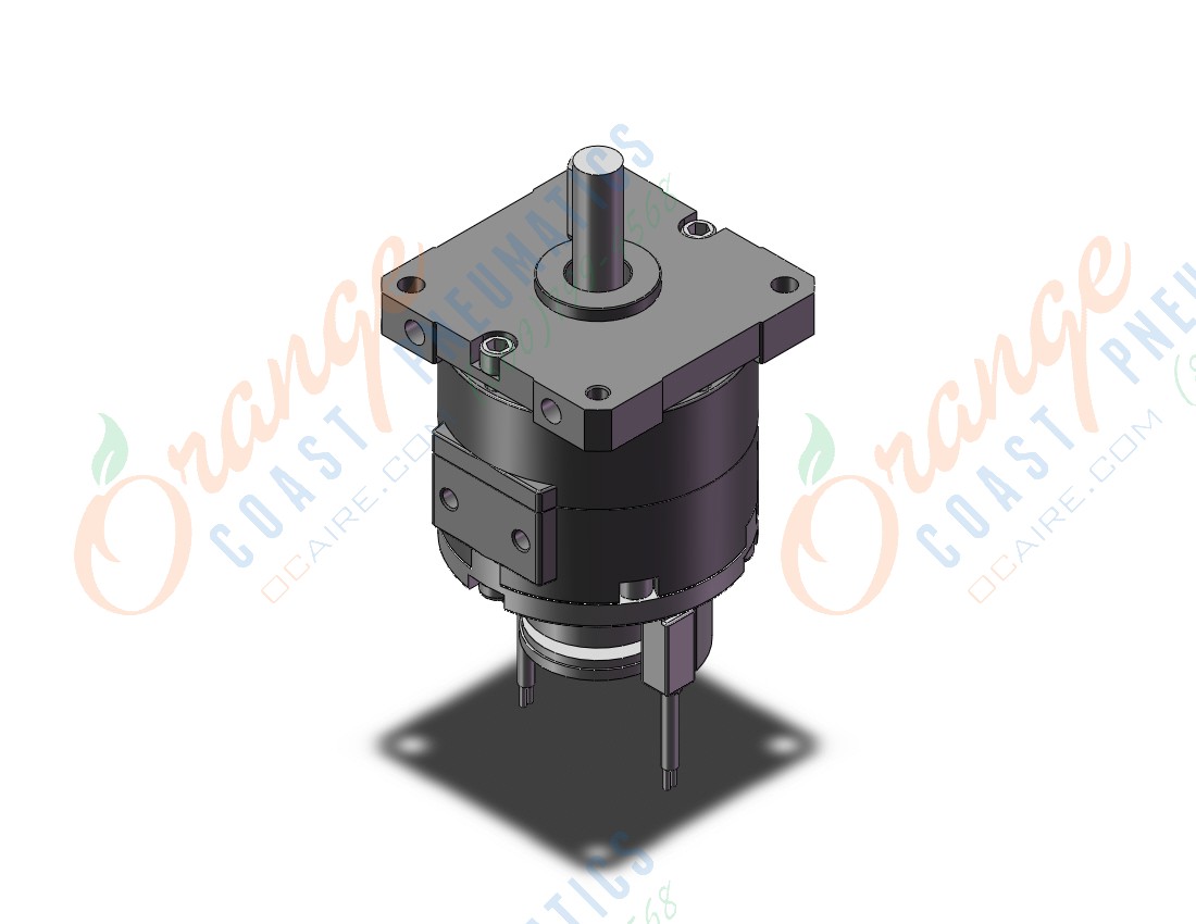 SMC CDRBU2W40-90DZ-S7P actuator, free mount rotary, CRBU2 ROTARY ACTUATOR